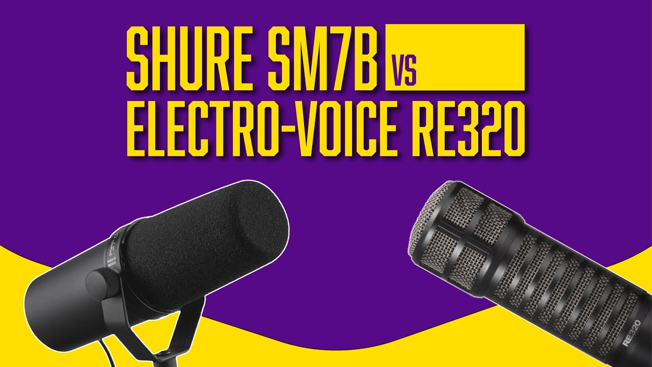 SM7B vs RE320 | Best Dynamic Microphone for Podcasting and Radio Broadcasting