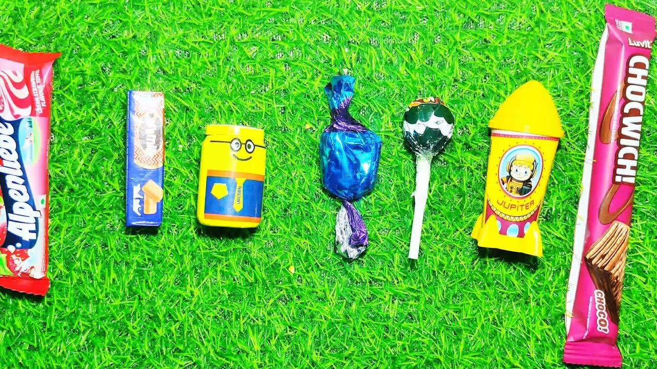 ASMR Most Popular Candys / some lots of colorful rainbow lollipop candy / unpacking chocolate eat💥💖