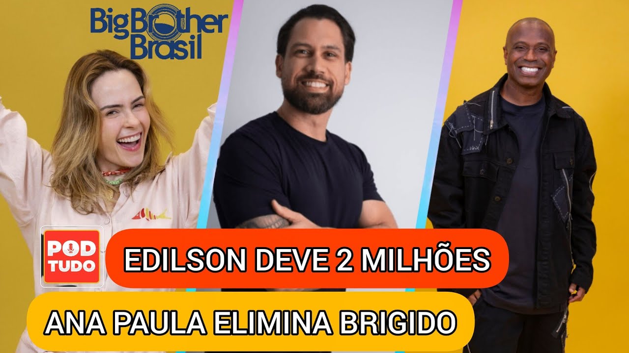 🚨 BBB26: Brigido ACUSA GLOBO de MANIPULAÇÃO; Edilson DESISTIU de DESISTIR