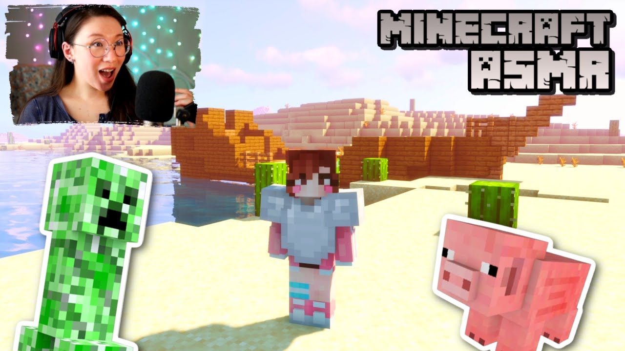 Minecraft ASMR ⛏️ My Most BLURSED Minecraft Adventure 💎 Close Up Whispering
