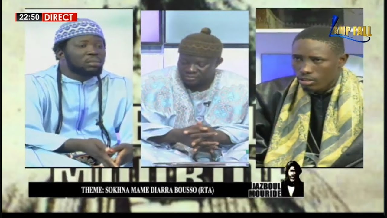 JAZBOUL MOURIDE 27 01 2026 SOKHNA MAME DIARRA BOUSSO INVITES MAME LAMP SAMB S. SIDY NDIAYE KHASSIDA
