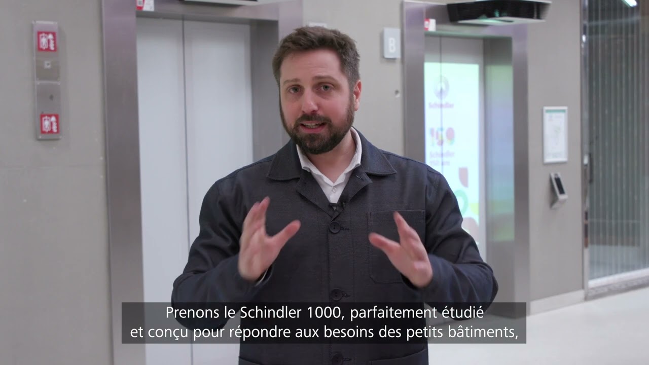 Schindler - Nouvelle gamme d'ascenseurs
