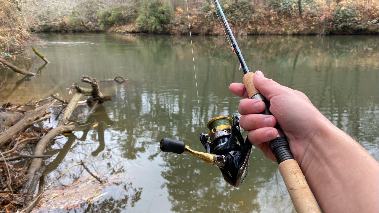 Catching TONS of Stocked Trout in North Georgia!