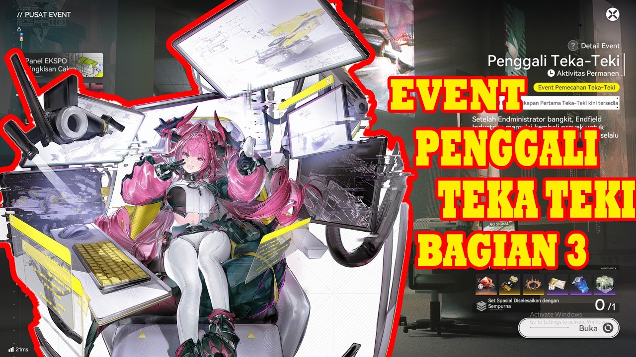 [ARKNIGHTS: ENDFIELD] EVENT PENGGALI TEKA TEKI BAGIAN 3