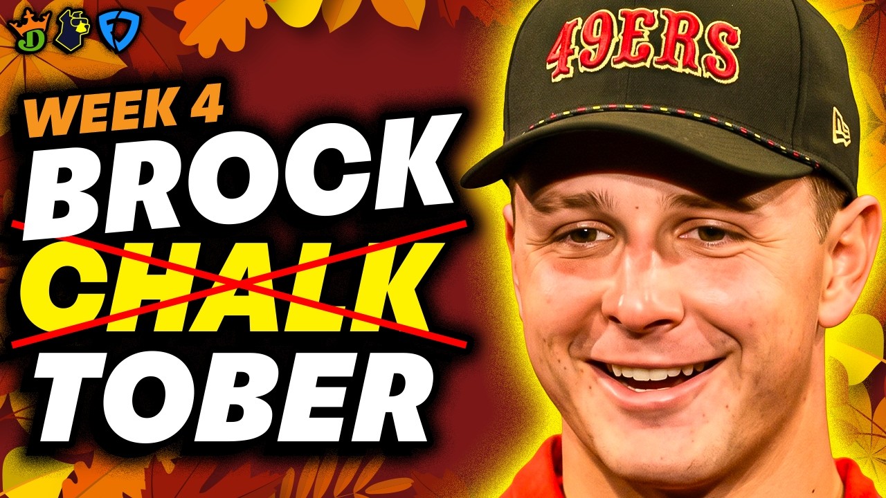 WEEK 4 NFL DFS PLAYS FT. JM, YOUDA, LEONE & 'BROS