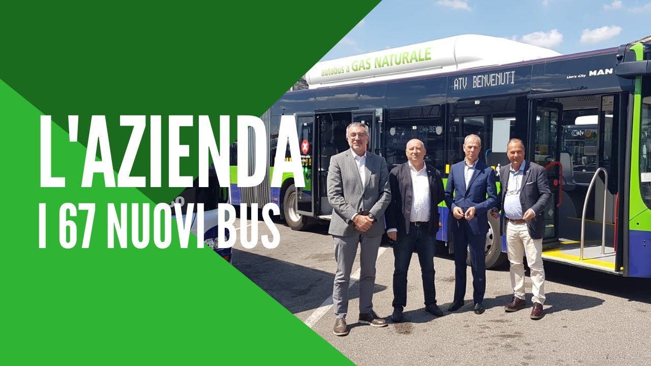 I 67 nuovi bus di ATV (2018)