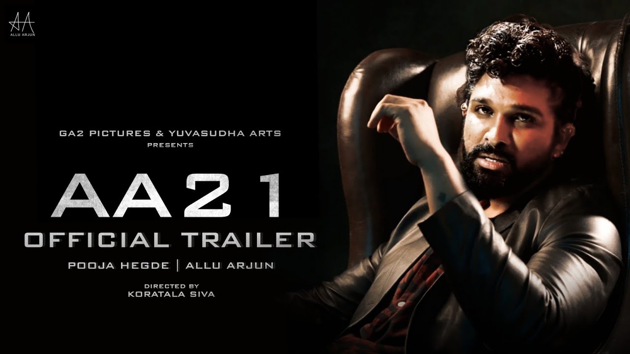 Aa21 - Allu Arjun Official Teaser Trailer | Allu Arjun New Movie 2022 | Pooja Hegde, Allu Arjun