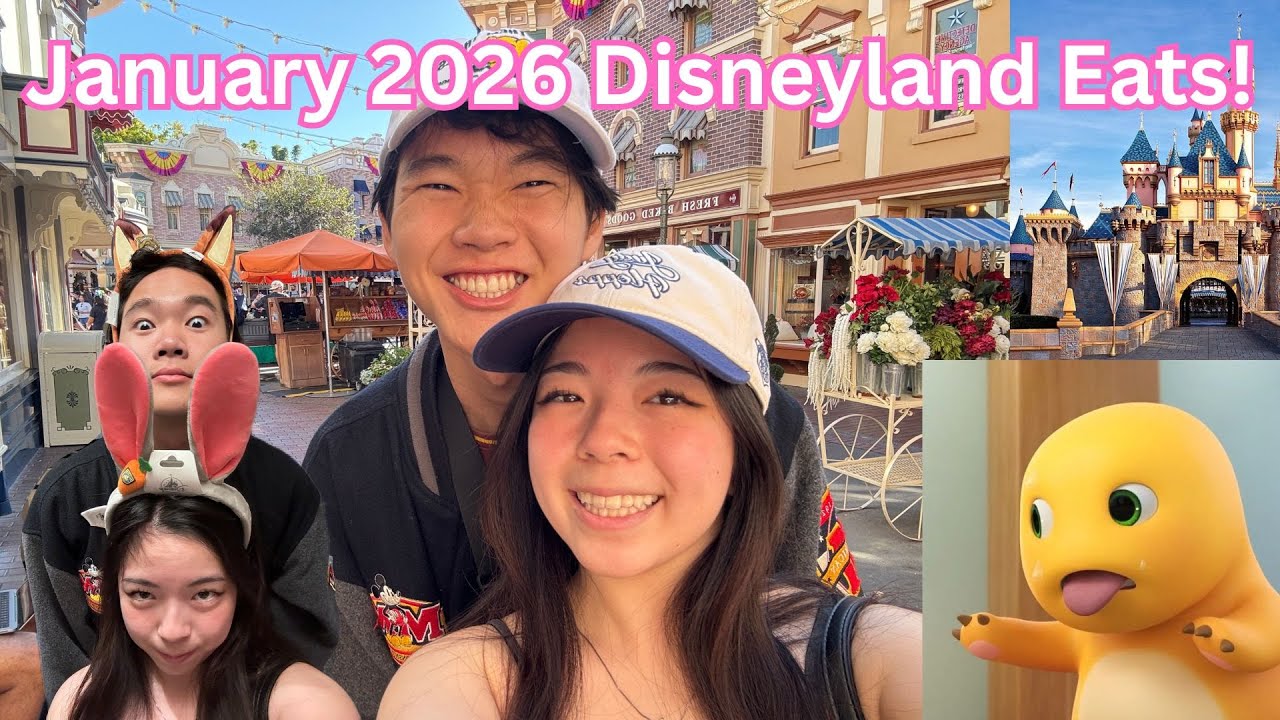 Trying Food Recs @ Disneyland (harsh reviewing)!!!