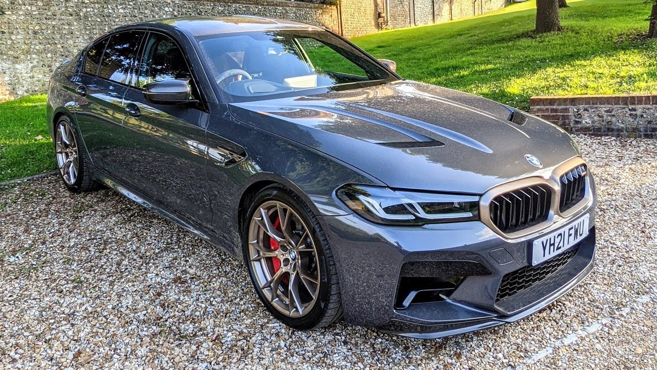 Возвращаемся с могучим BMW M5 CS | 4K