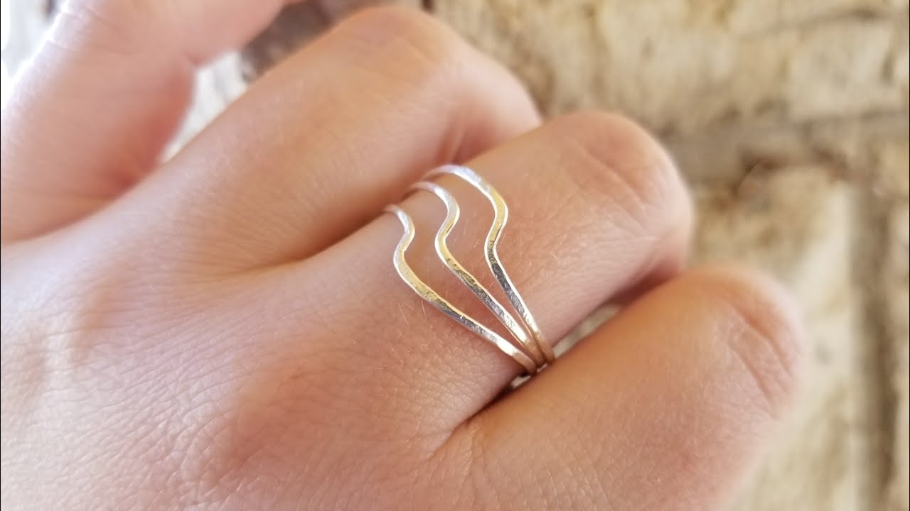 Wire Wave Ring