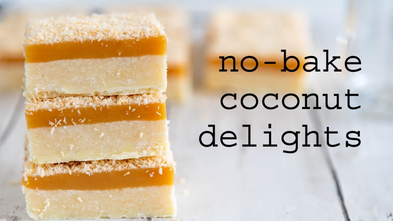 No-Bake Coconut Delights | traybakes & more