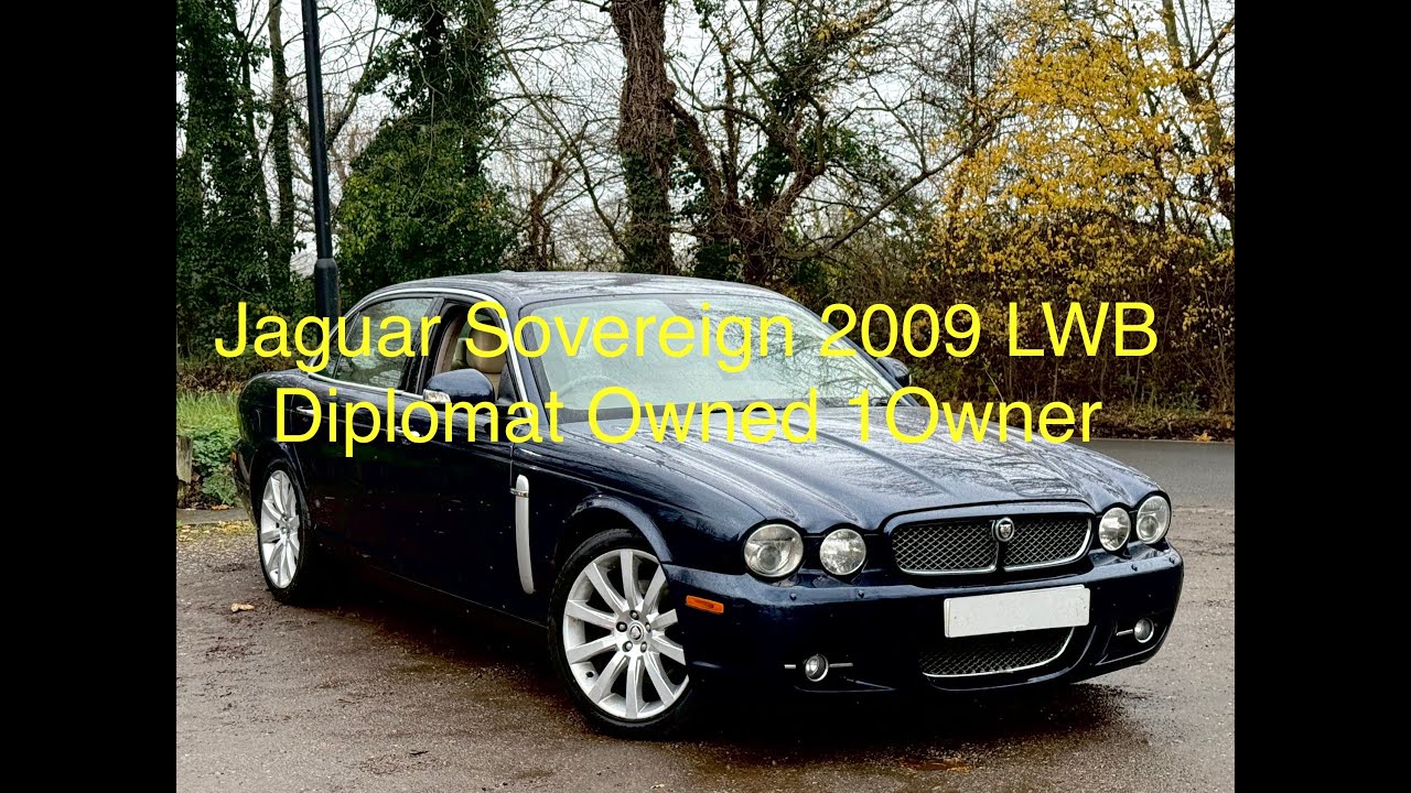 JAGUAR XJ SOVEREIGN LWB  1 OWNER 2009 DIPLOMAT OWNED