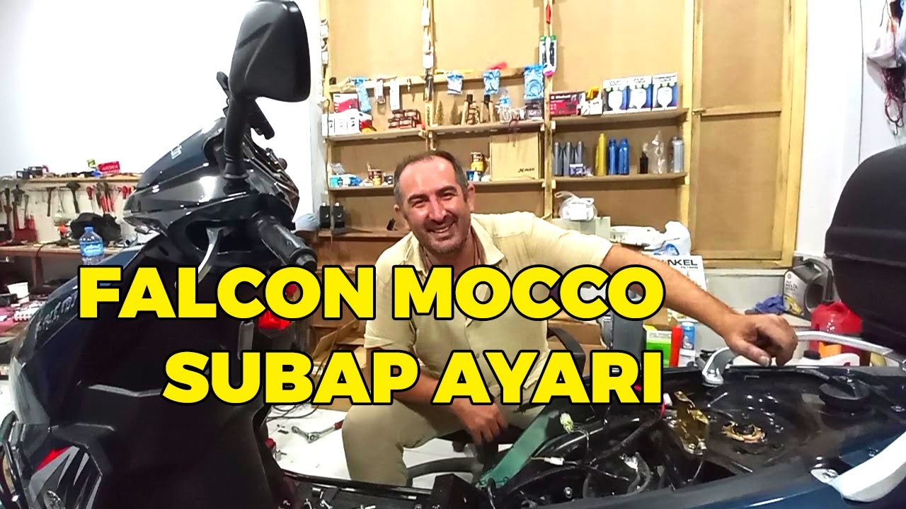 Falcon Mocco 50cc Subap Ayarı