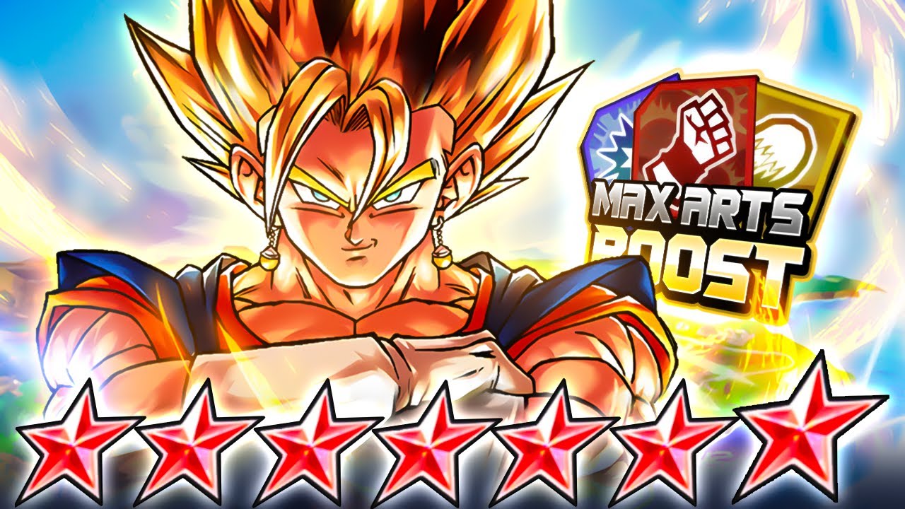 (Dragon Ball Legends) MAX ARTS BOOSTED ULTRA SUPER VEGITO COULD BE A MENACE WITH A PLATINUM EQUIP!