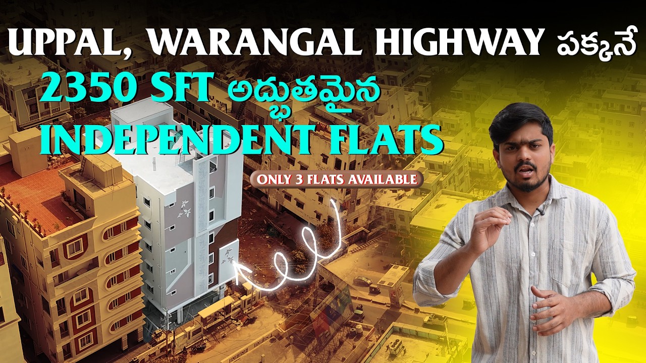 🔥 G+5 Standalone 3BHK Apartments Near Uppal | Warangal Highway | 📞 +91-84 6499 6499 | BHP 🏡✨