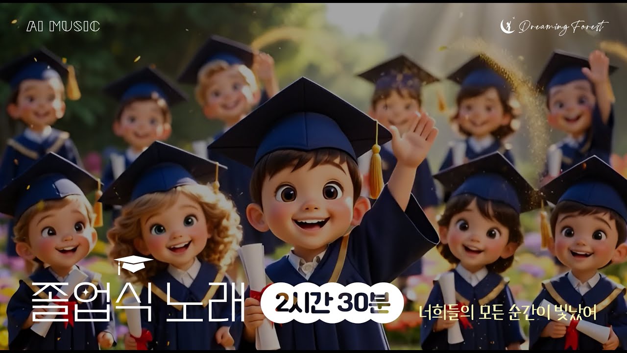 [2시간 연속재생] 졸업식때 틀어만 놓으세요🎓 졸업식 노래 플레이리스트