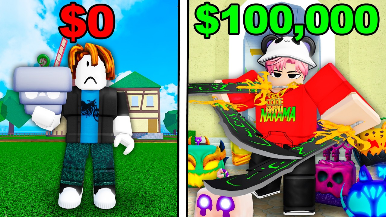 Spending $9,572,763 To Beat Blox Fruits!