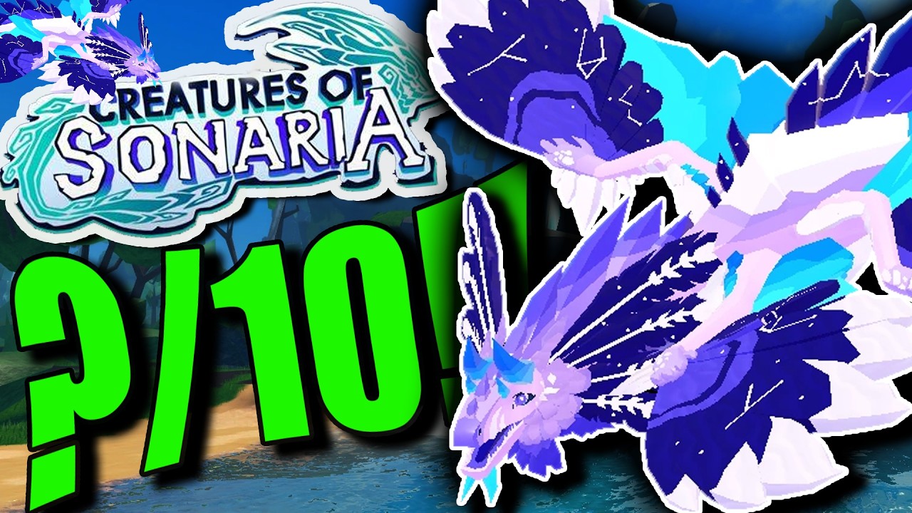 RATING EVERY CREATURE IN CREATURES OF SONARIA!! (Axothan)