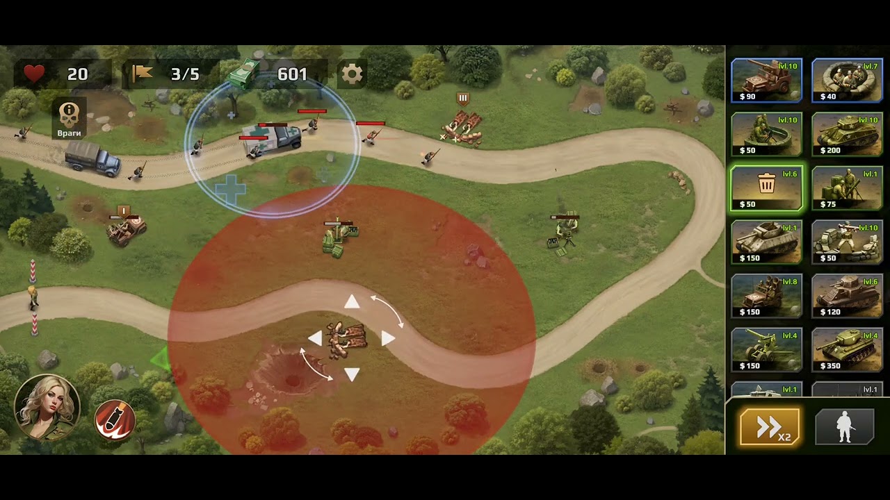 Level 27 #Easy WWll Defense: RTS Army TD game (mobile)#shorts #gameplay