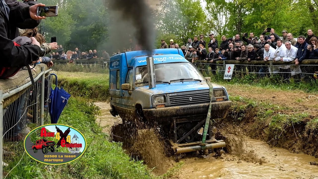 Salon du 4x4 ► Concours Bourbier Martigny 2019 : la Renault Express folle 😅 Part 1/2