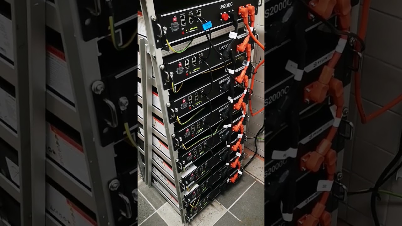 #Hybridanlage, #Batterien