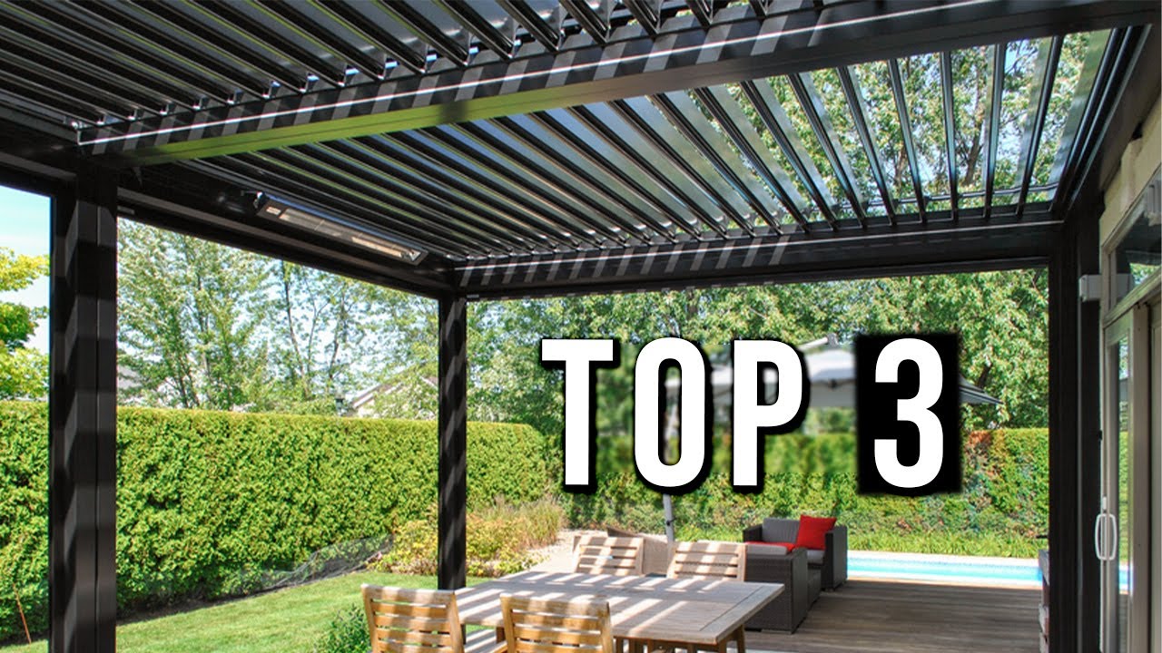⭐️ Meilleure Pergola Bioclimatique | TOP 3 | Comparatif | 2023