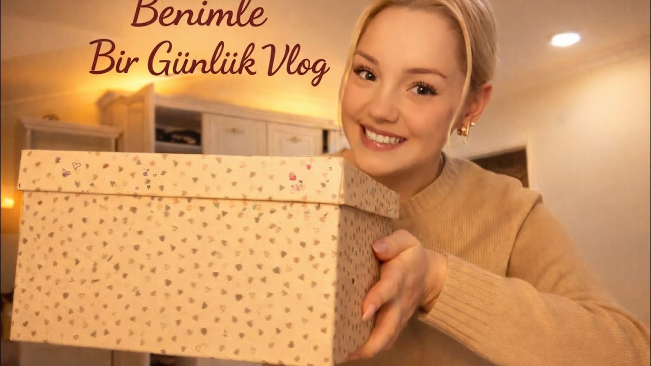 EVDE  BİR  GÜNLÜK  VLOG ! MELİKE ELİF ÇETİNTAŞ