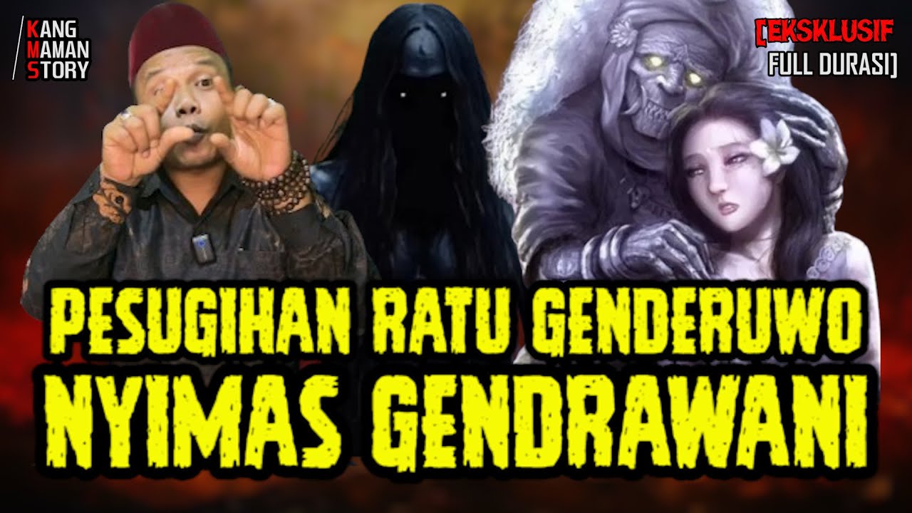 RENTENIR K3J! TEGA MENJADIKN KEPONAKAN OBJEK PEMU*S N4FSV PESUGIHAN RATU GENDERUWO NYIMAS GENDRAWANI