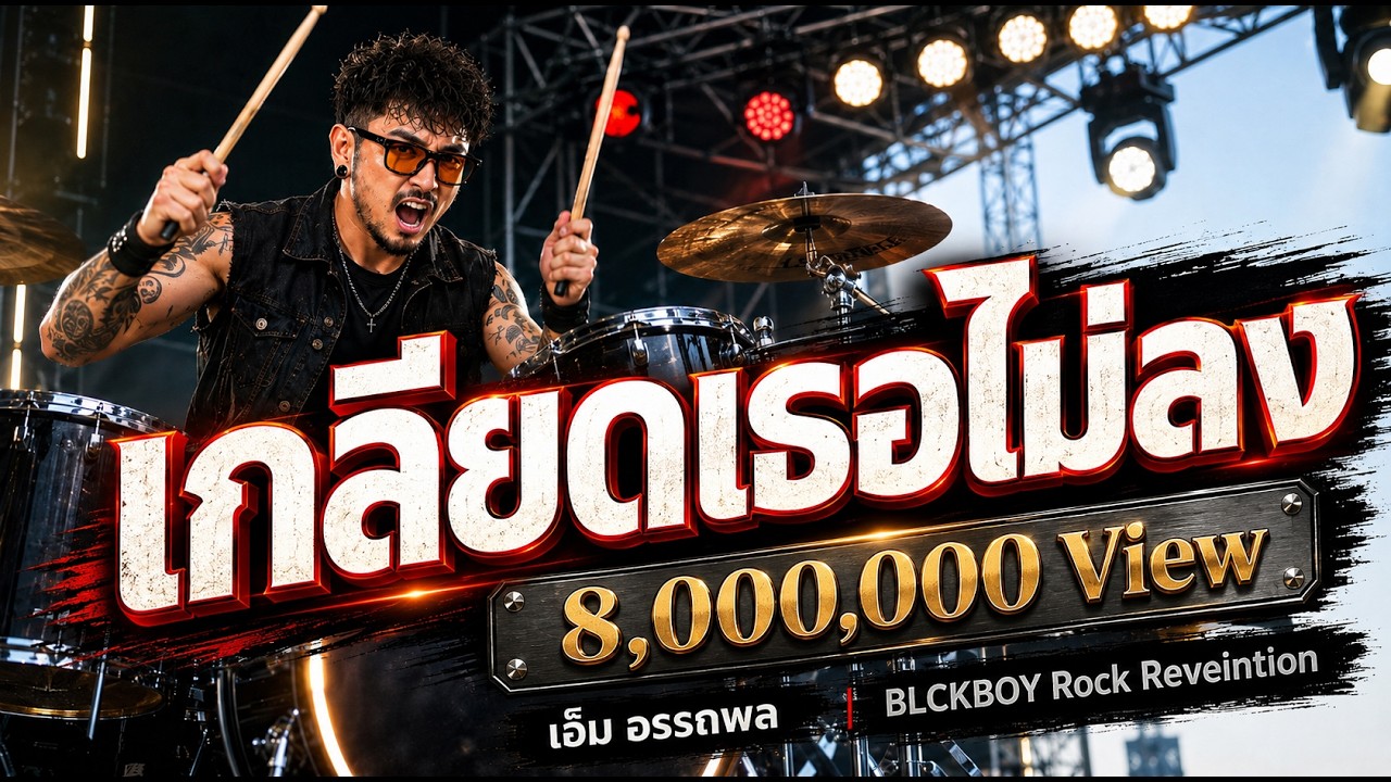 เกลียดเธอไม่ลง – Cover by BLCKBOY (Rock Reinvention Version)