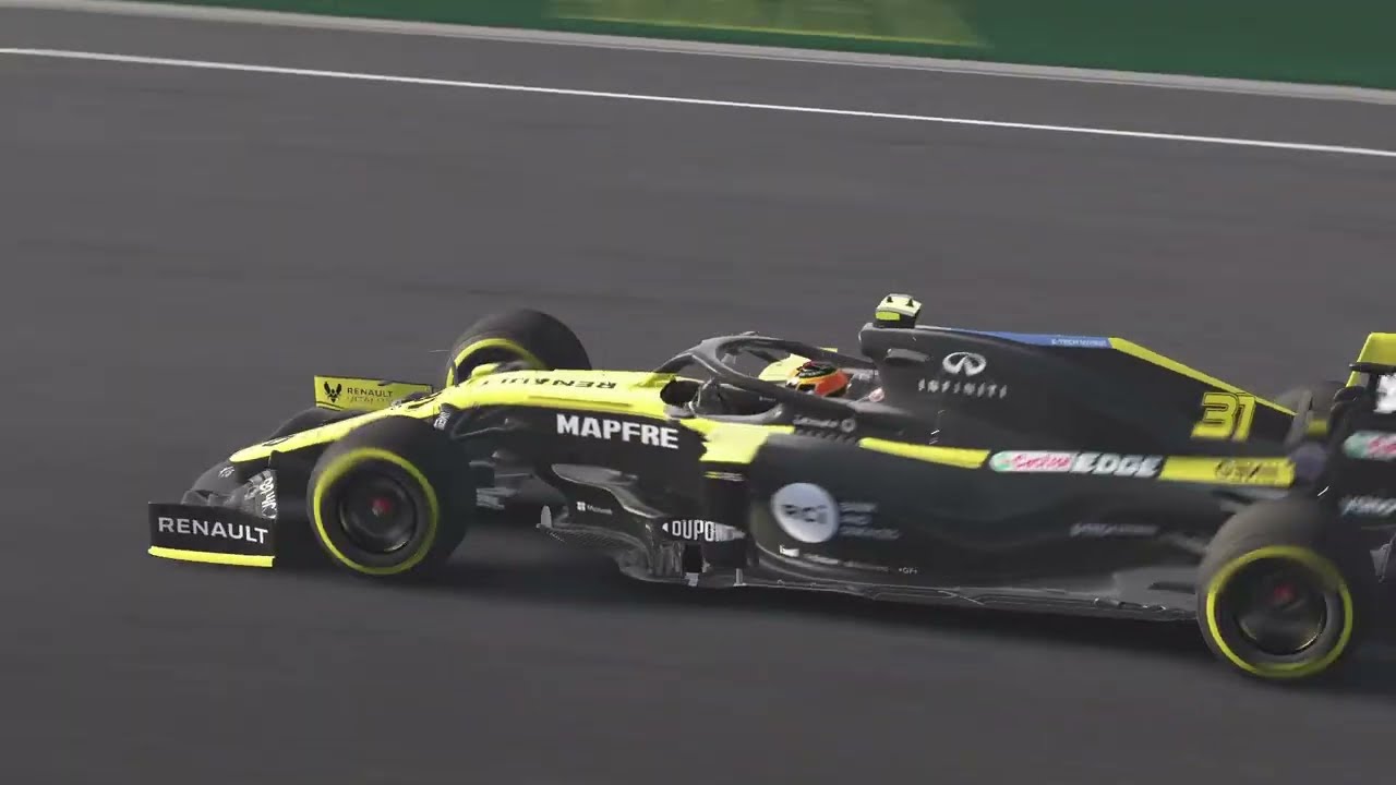 Renault 2020 f1 - hungaroring