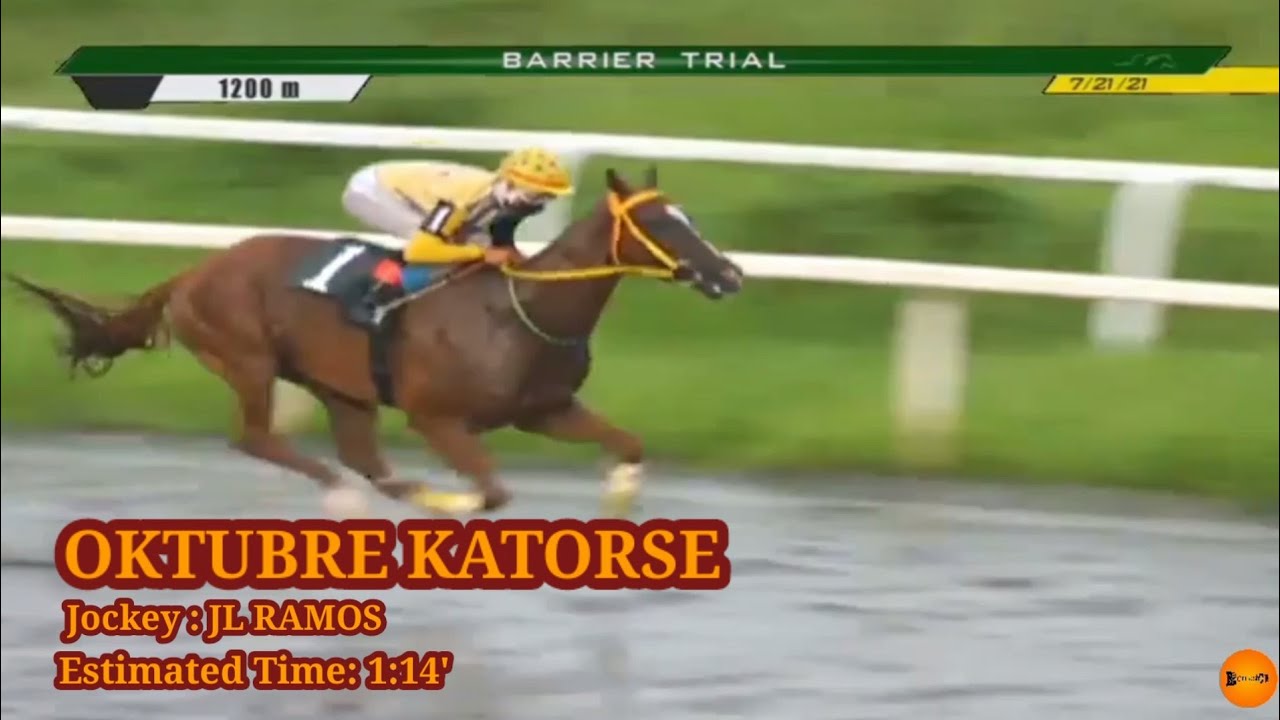 BARRIER | OKTUBRE KATORSE | Santa Ana Park PRCI Live Racing | July 21, 2021