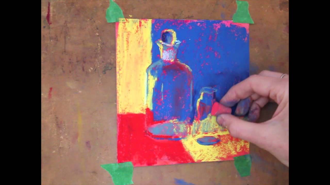 Soft Pastels - How to Paint Glass Objects
