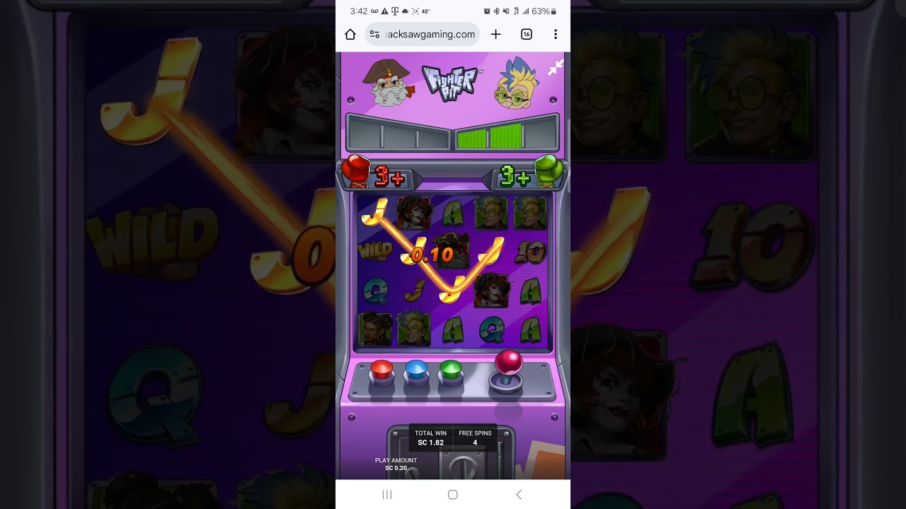 LAST SPIN FIST SAVES THE DAY ON BRAND NEW GAME FIGHTER PIT! #slot