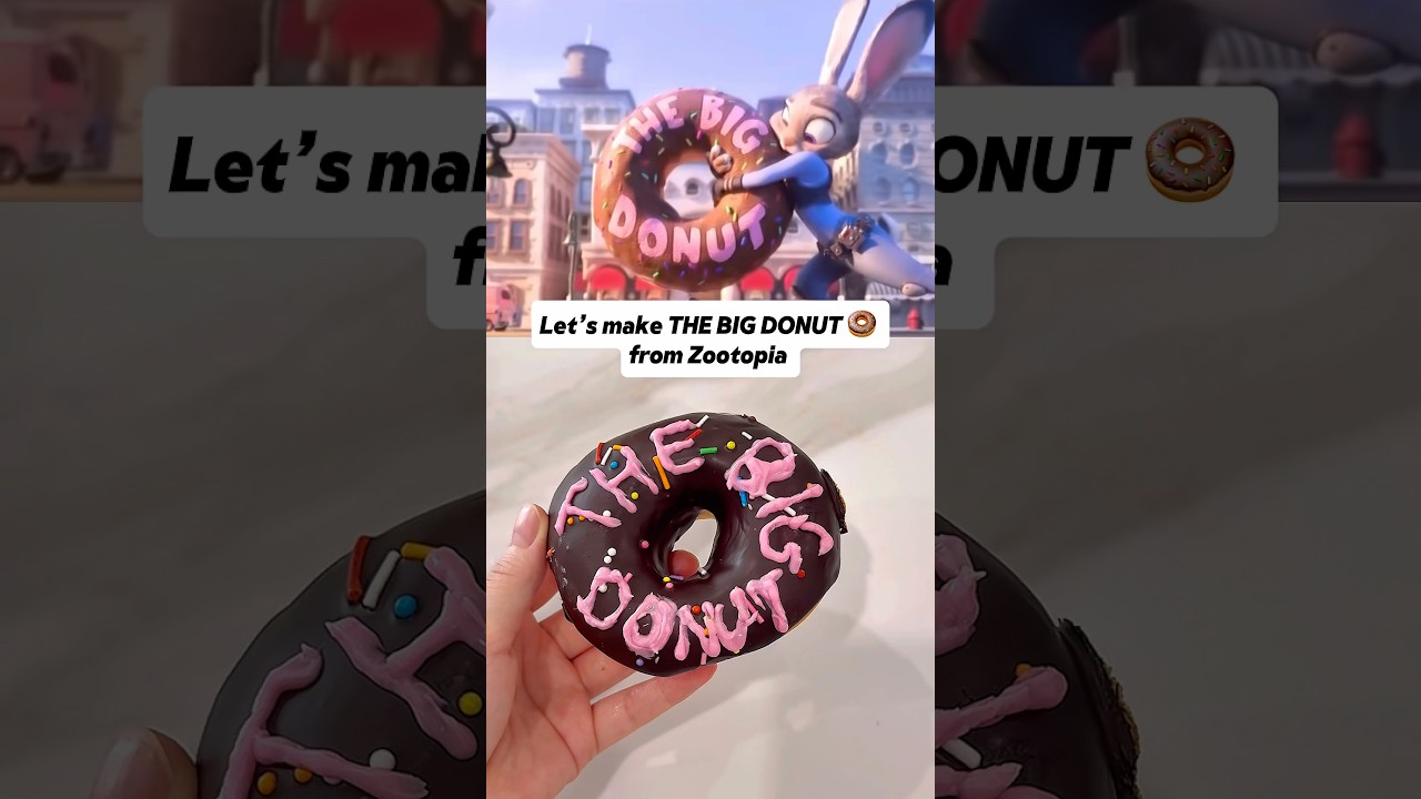 THE BIG DONUT from Zootopia