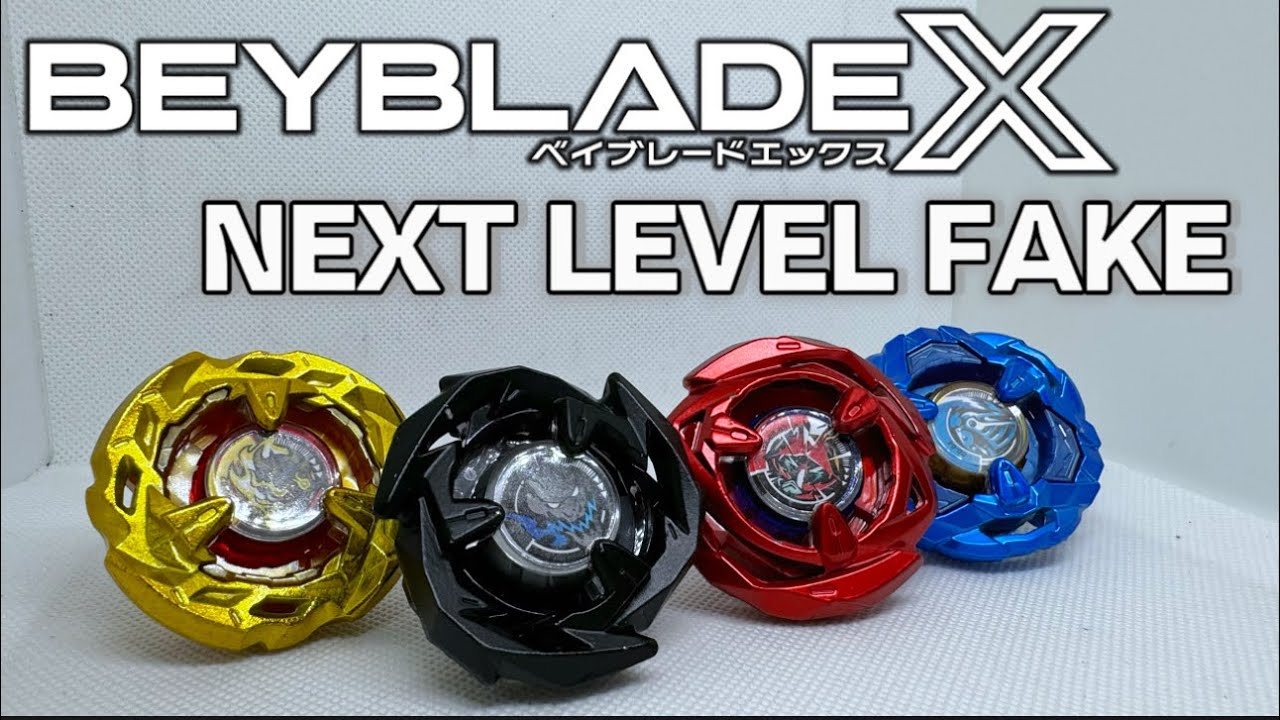 THESE SB BRAND FAKE BEYBLADE X TOOK IT TO THE NEXT LEVEL!