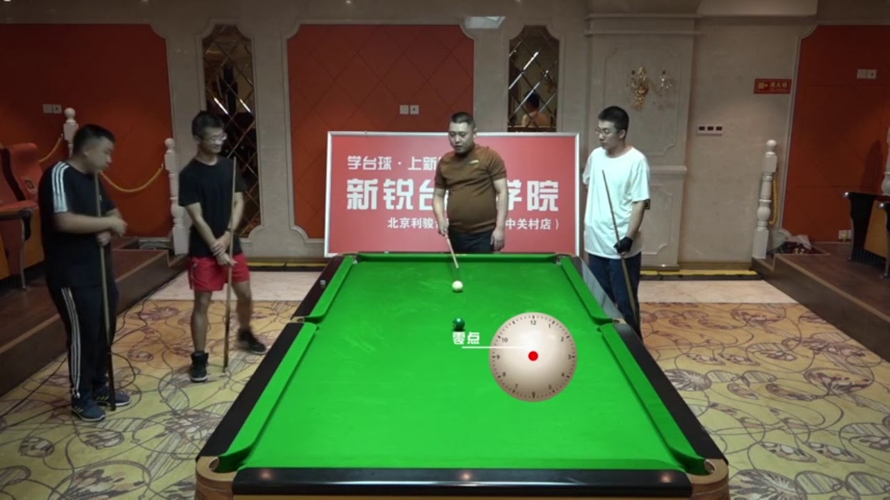 【高級 | 走位】控制白球加塞走位的概念（吳浩教練）