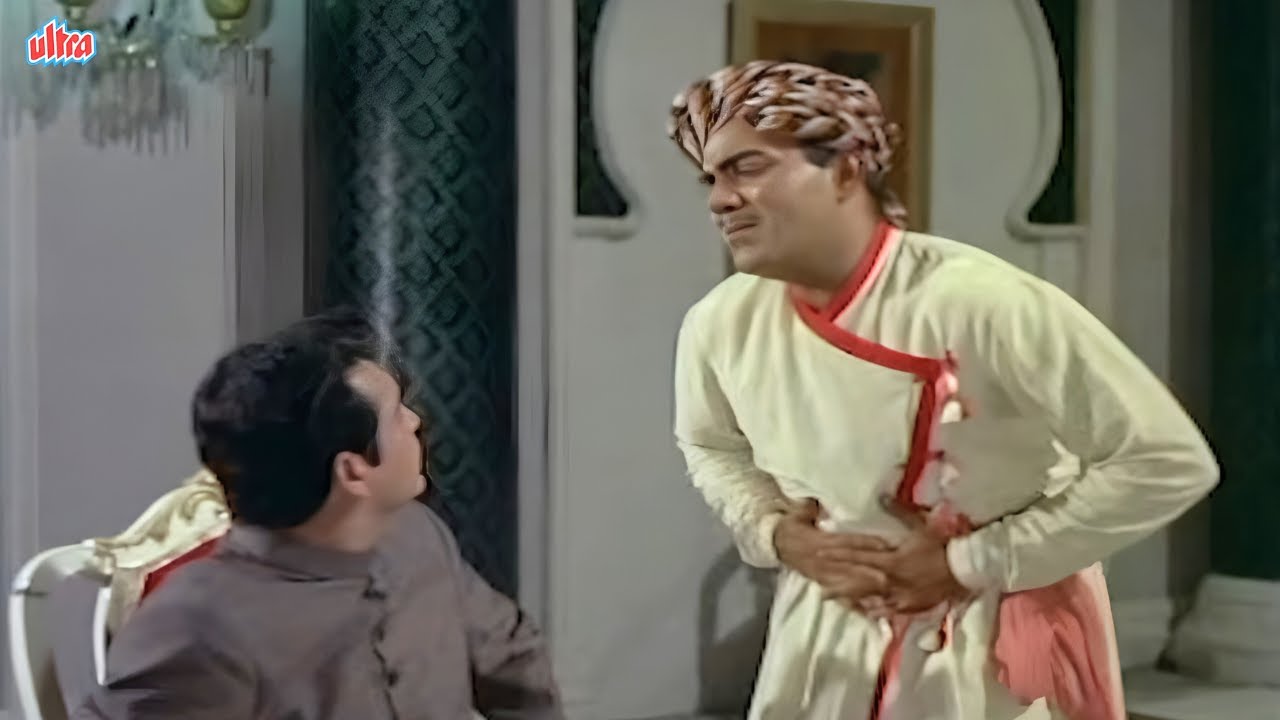 भूख लगी है मुझे... पर पहले तो महाराज खाना खाएँ! | Mehmood का शानदार Comedy - राजा-नौकर का हंसी 😂
