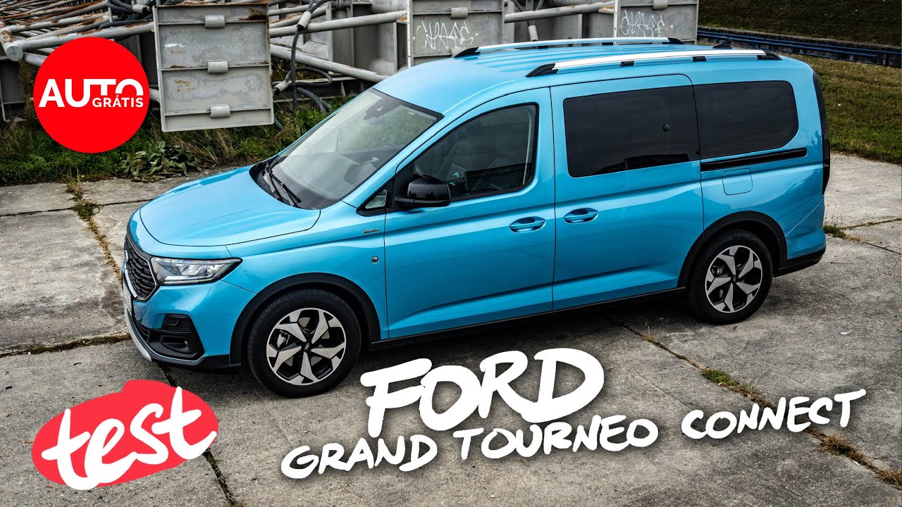 TEST: Nový Ford Grand Tourneo Connect ✌🏻 Odvezie sedem ľudí a litre v kufri vie počítať na tisíce