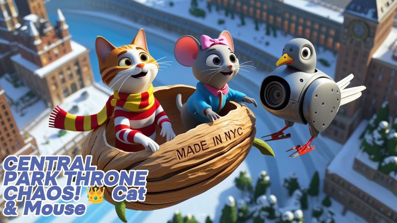 CENTRAL PARK THRONE CHAOS! 👑 Cat & Mouse