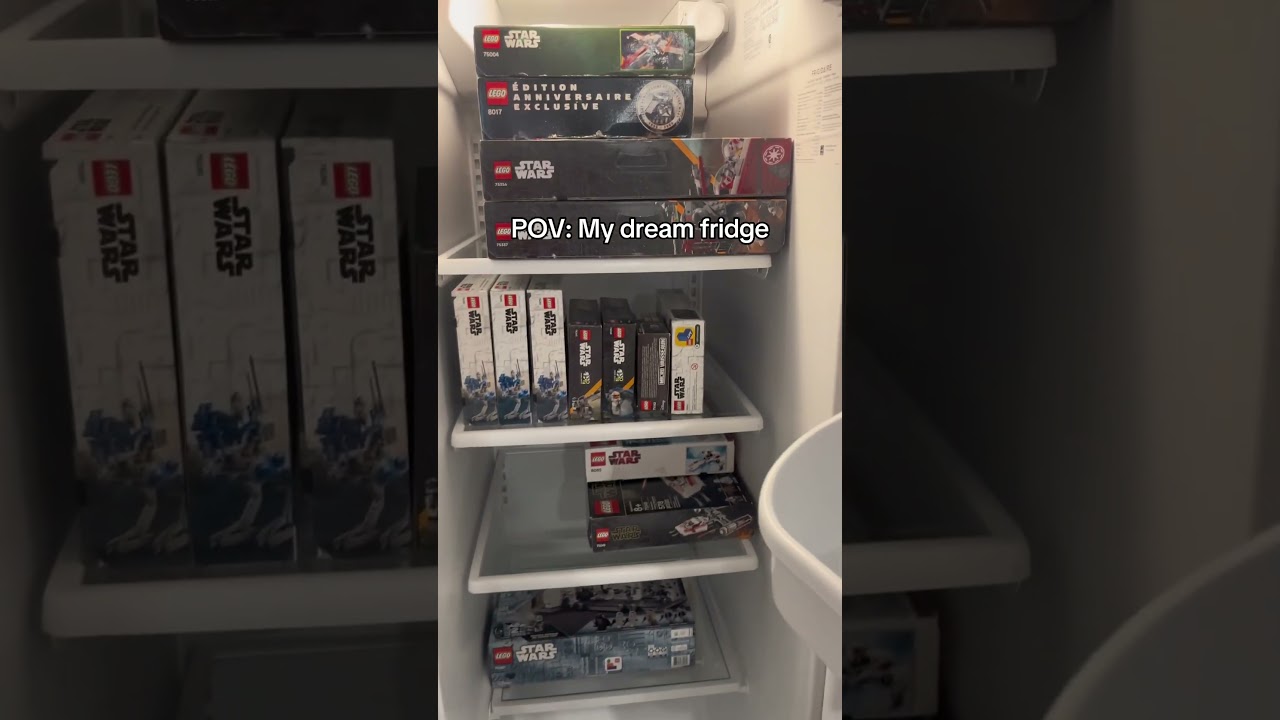 My dream fridge😮&zwj;💨🔥 #lego #starwars #legostarwars #theclonewars #viral #trending #legoyoutube