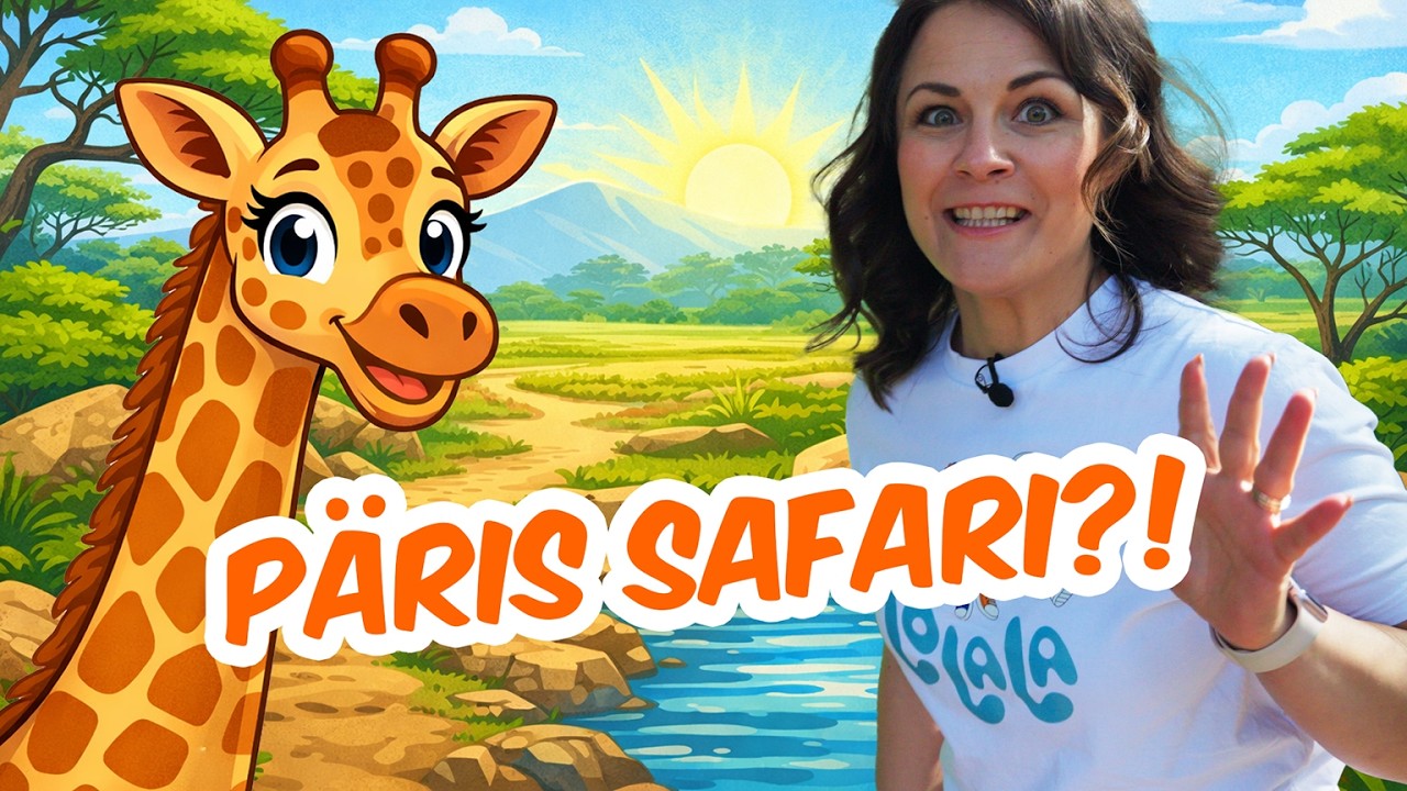 Lolala Anna avastab Aafrika loomi 🦒 | Valencia Bioparc seiklus | Lolala avastab