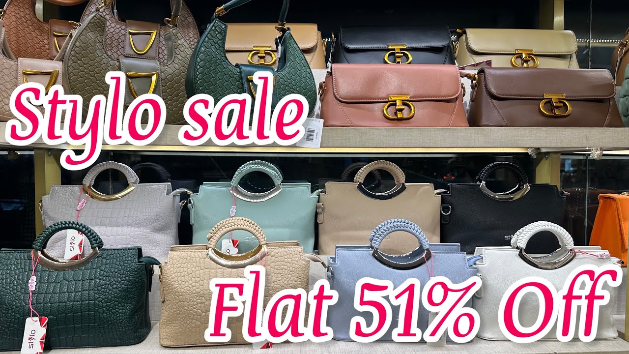 Stylo Sale 51% Off | Stylo Bags sale | 22 January 2025 🔥