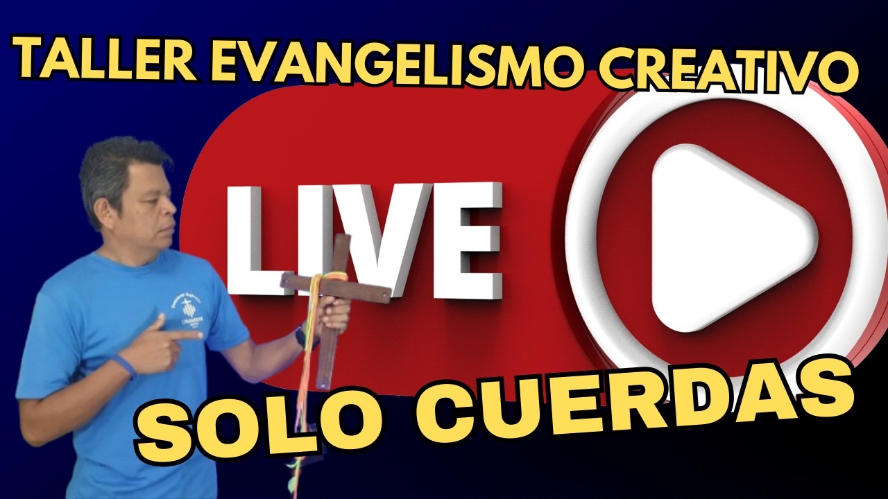 Evangelismo Creativo SOLO con Cuerdas 😱 Técnicas que Sorprenden | Taller en Vivo