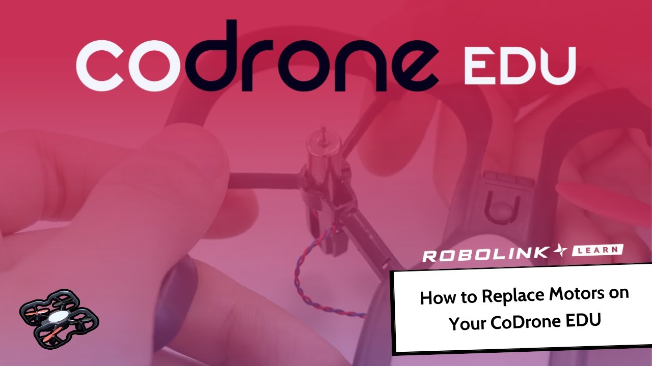 How to Replace Motors on Your CoDrone EDU