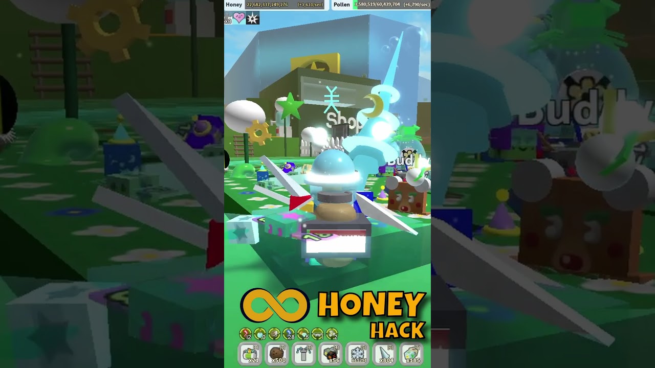 INFINITE HONEY HACK in BEE SWARM SIMULATOR  #roblox #beeswarmsimulator