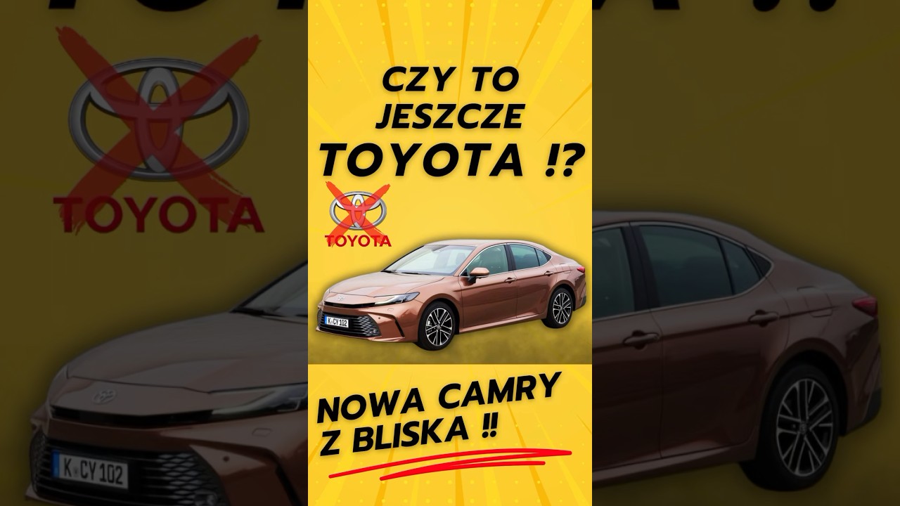 CZY TO JESZCZE TOYOTA !? #toyotacamry #newcamry #camry2024 #newcar #motoryzacja #camry