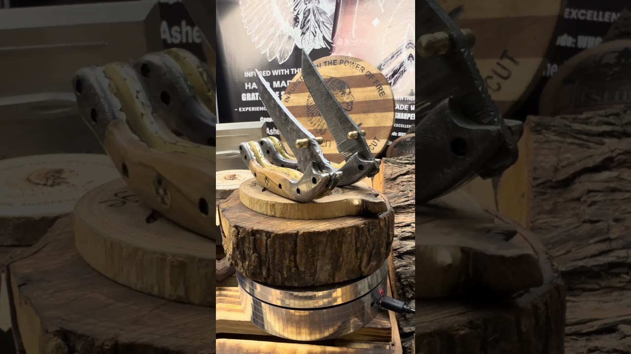 Ashen Edge Custom Hand Made Knives Limited Edition