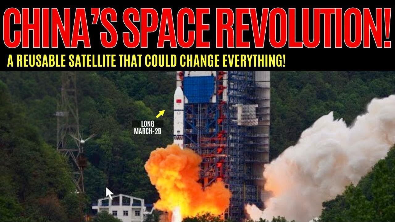 Revolution: China successfully launches Shijian-19 first reusable satellite!