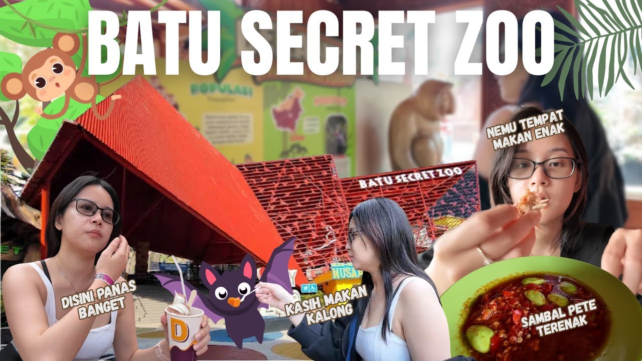 KETEMU BANYAK TEMEN DI BATU SECRET ZOO!!! - Eps.57 #vlog
