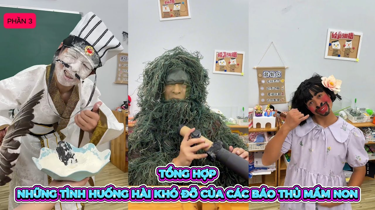 [TỔNG HỢP] Những Tình Huống Hài Khó Đỡ Của Các Báo Thủ Mầm Non Phần 3 #haihuoc #funny 